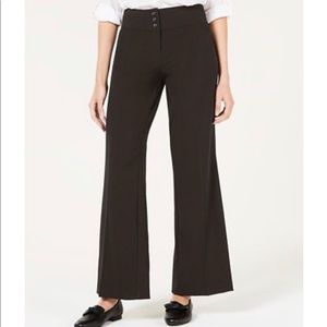 Stretch, brown Style & Co Stretch Wide-Leg Pants